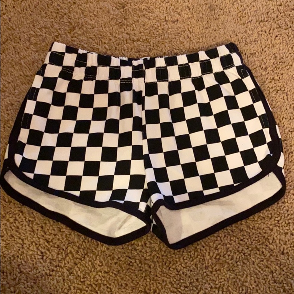 Checkerboard Soft Shorts (5/6)